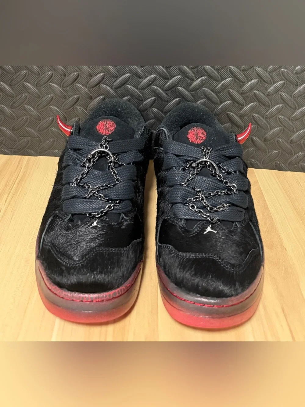 Air Jordan Session 'Raging Bull' Black Red IM6666-066 Mens Size 10